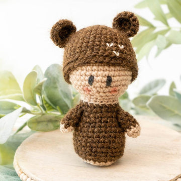 Cute Amigurumi Bear Crochet Doll