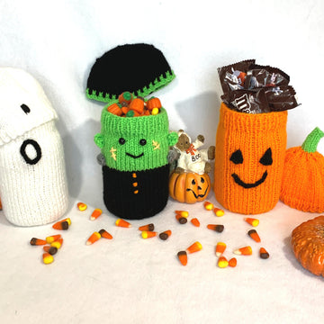 Happy Halloween Gift Jar Covers