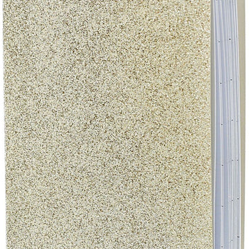 Teresa Collins Personal/Travel Planner 6"X8" - Gold Glitter