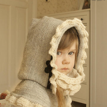 Marta hooded cowl