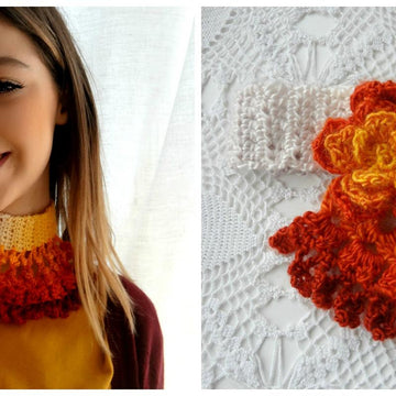 Romantic Crochet Collar