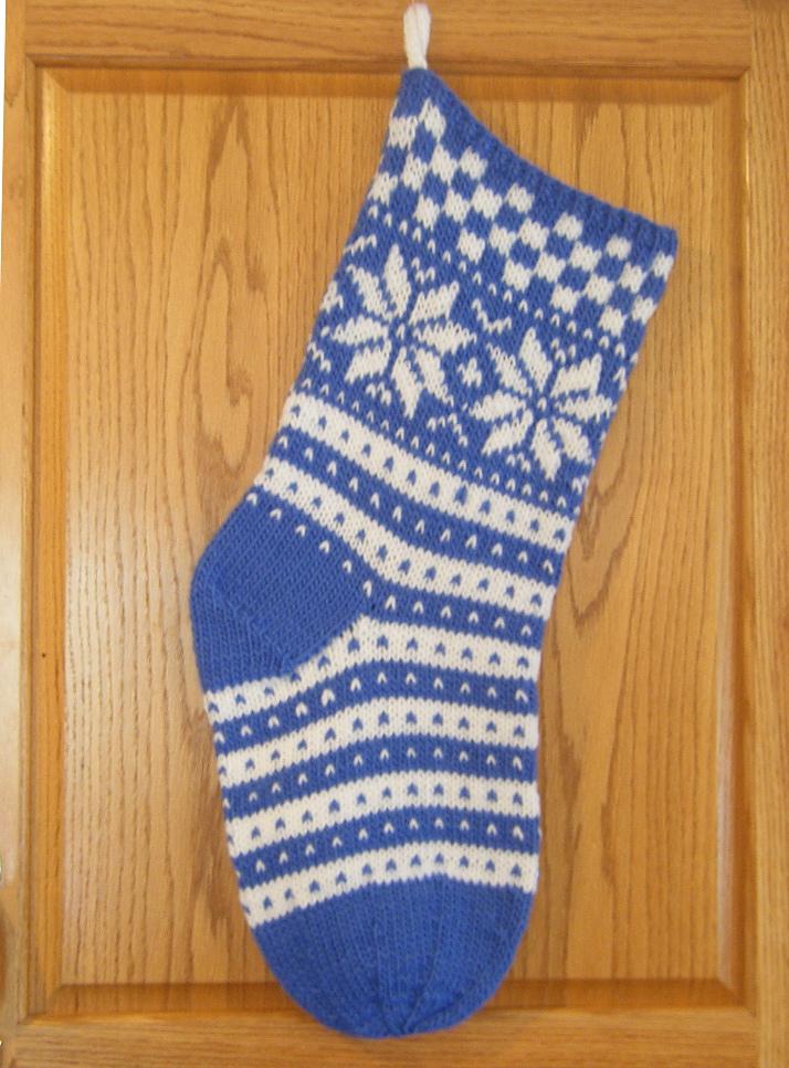 Crystalline Frost Stocking