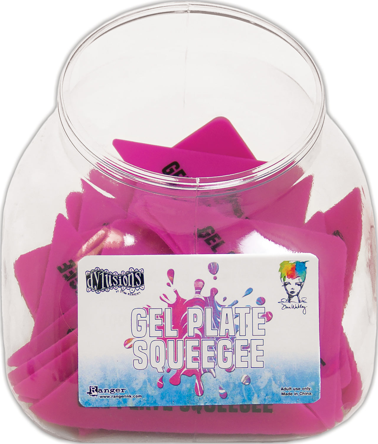 Ranger Gel Press Plate Squeegee Display 30/Pkg - 378285