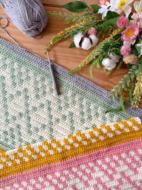 Diamond Mosaic Blanket