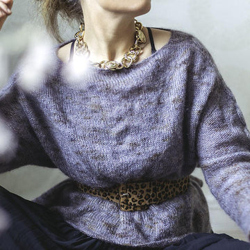 Mohair Silk Lace Sweater: The Kiez Sweater