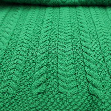 Irish Moss And Cables Shawl