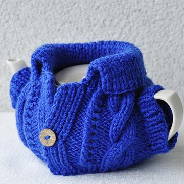 The Blue Tea Cosy knitted Pattern