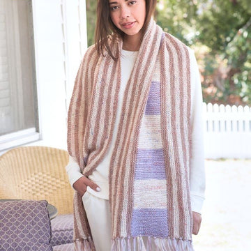 Varennes Shawl in Berroco Mochi - Downloadable PDF