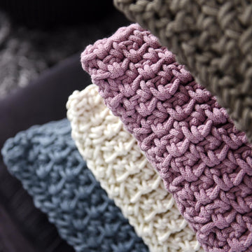 Cushion made of cottoncord
