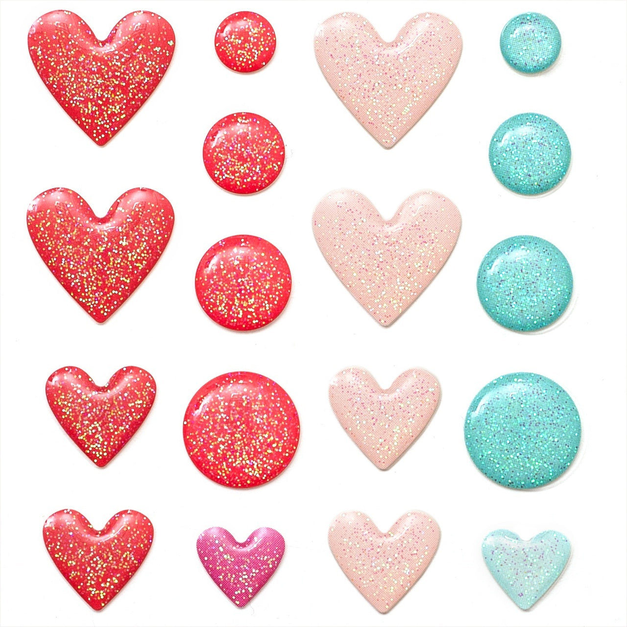 American Crafts Lucky Us Enamel Dots 36/Pkg - 605210