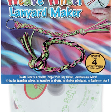 Toner Weave Wheel Lanyard Maker 4/Pkg - 329417