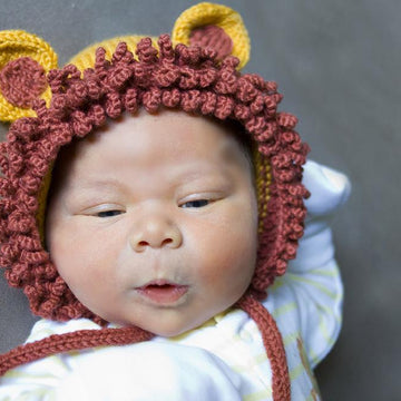 Tiny Roar Lion Bonnet