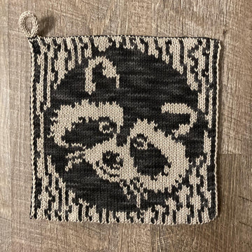 Woodland Raccoon Potholder