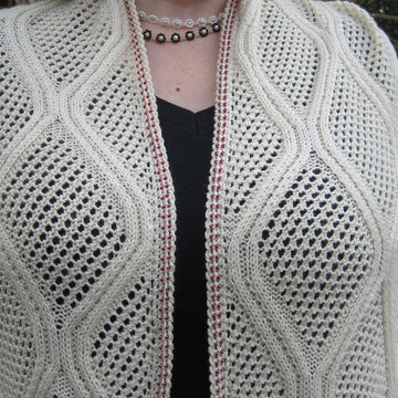 Montmellick Cable Lace Shawl