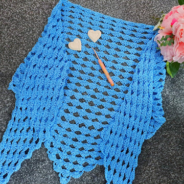 Crochet Therese Prayer Shawl Pattern