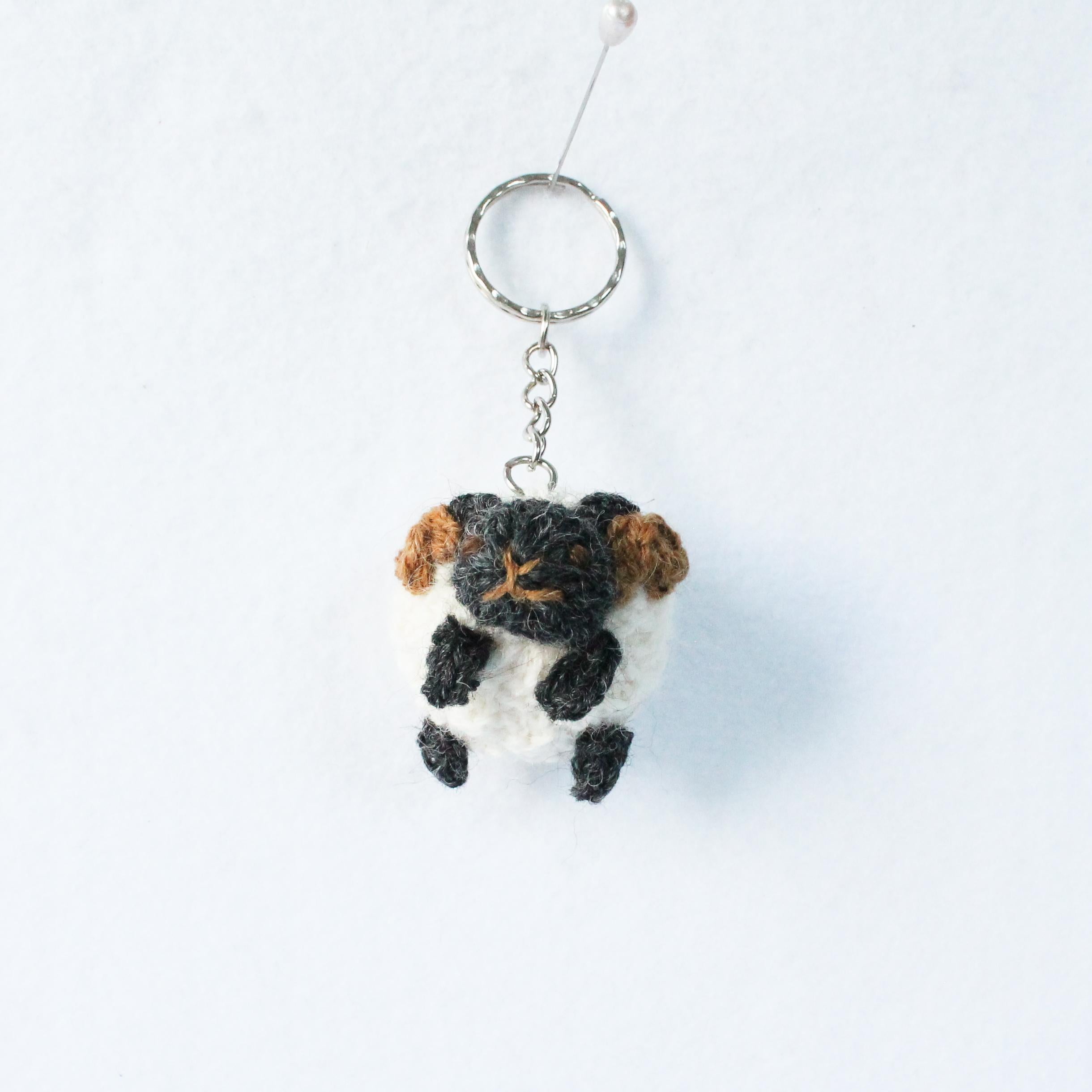 Mini Sheep Keyring