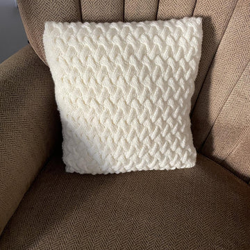 Cozy Cable Pillow Cover