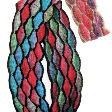 Sea Glass Infinity Cowls