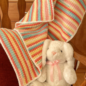 Sweet Roll Ice Cream Baby Blanket (DK weight)