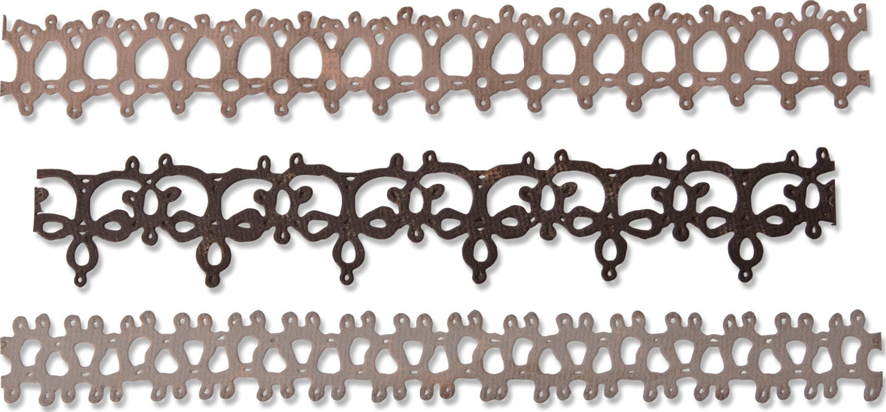 Sizzix Thinlits Dies By Tim Holtz 3/Pkg - Crochet #2