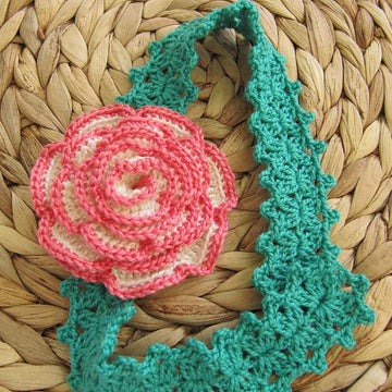 Lovely Rose Flower Headband