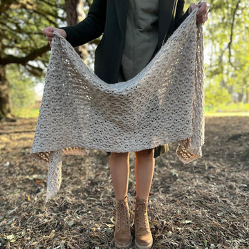 Sandstone Serenity Shawl