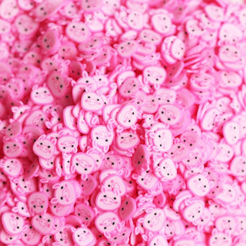 Dress My Crafts Shaker Elements 8gm - Pink Piggy
