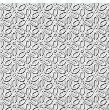 Creative Expressions 3D Embossing Folder 5.75"X7.5" - Coffee Bean Flower