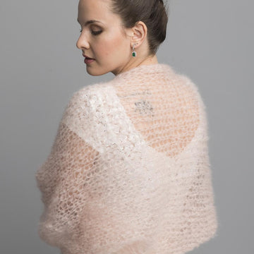 Bridal mohair knit sweater SKY