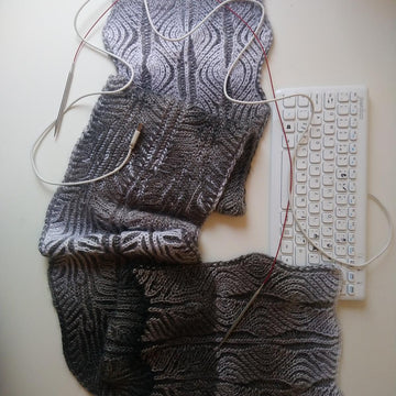 Brioche Circuit Board Scarf