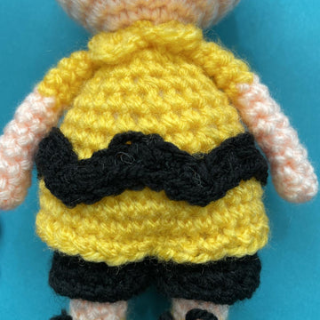 Baseball Player amigurumi doll