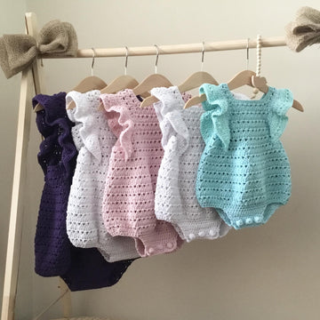 Mia Baby Girl Frill Romper N 666