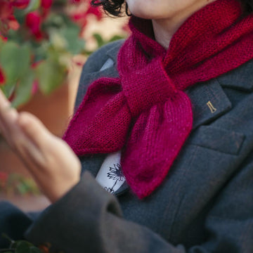 Polka Bow Scarf