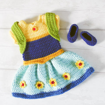 Anna Frozen Fever Dress Set