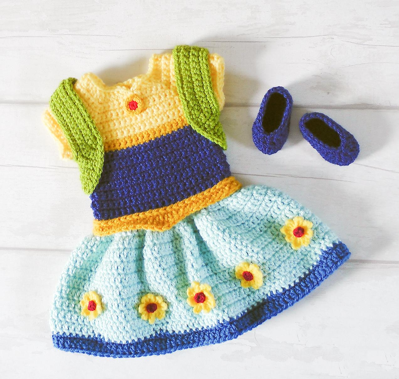 Anna Frozen Fever Dress Set