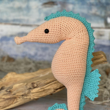 Yoyo the Seahorse Amigurumi