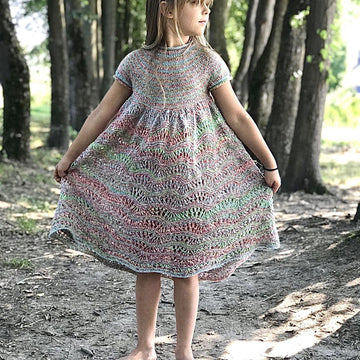 Wave Dress For Little Miss