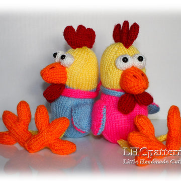 Rooster Knitting Pattern