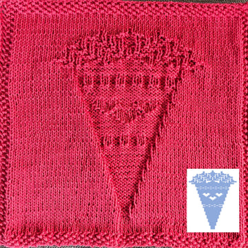 Nr. 231 – 19 – 16. Christmas Cornet 65 stitches
