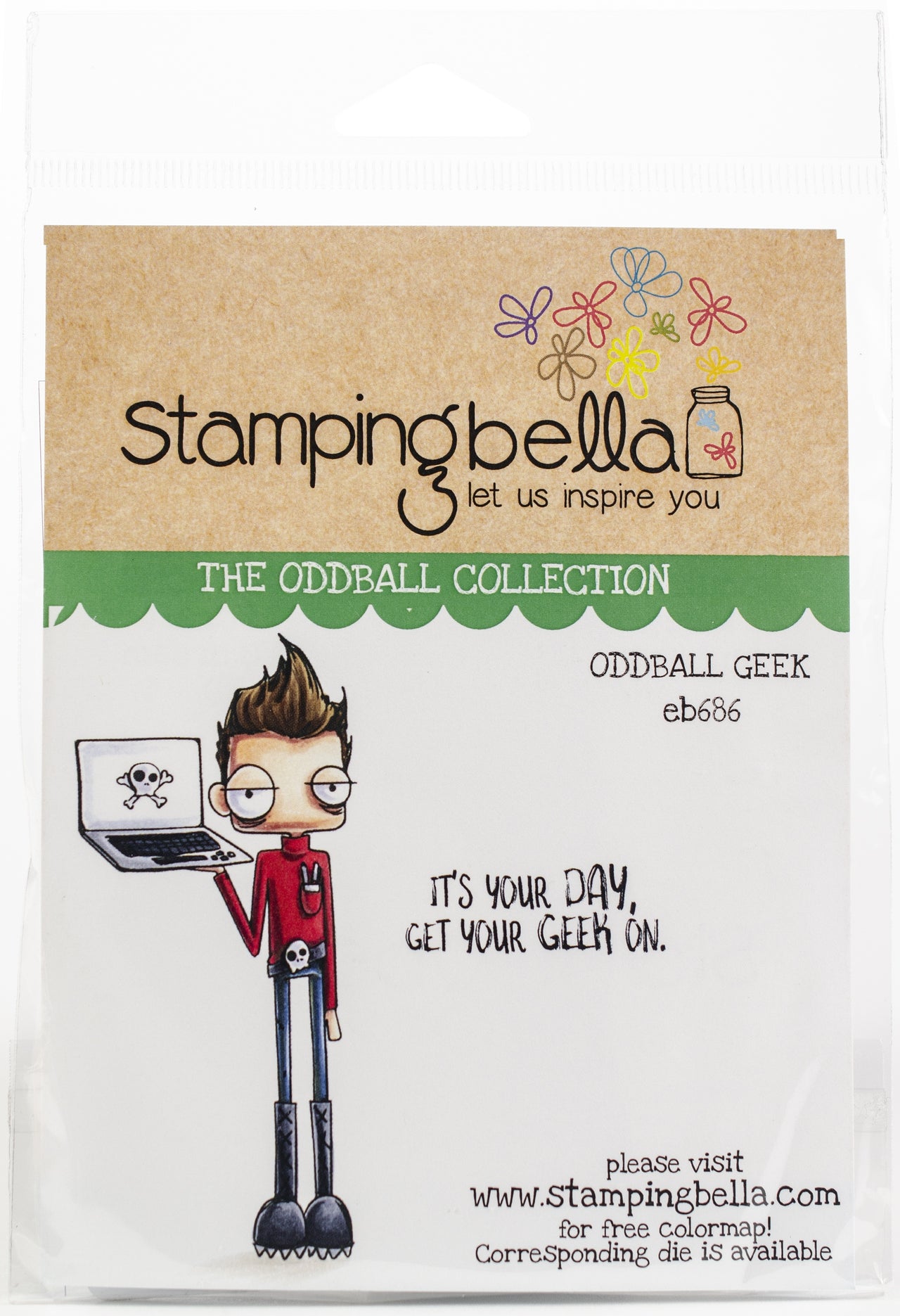 Stamping Bella Cling Stamps - Oddball Geek