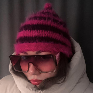 Striped hat