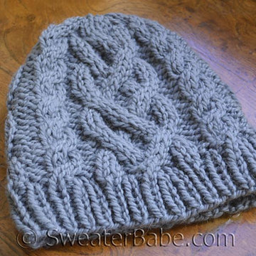 #183 One-Ball Chunky Cabled Hat