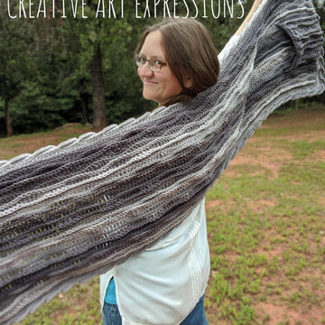 Sea Breeze Pocket Shawl