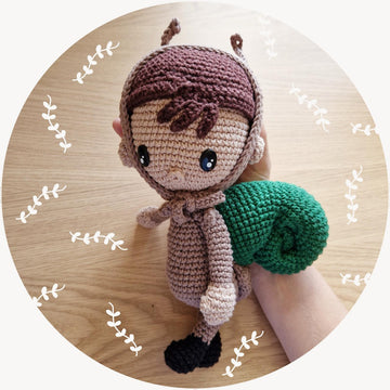 Amigurumi Norbert the Snail