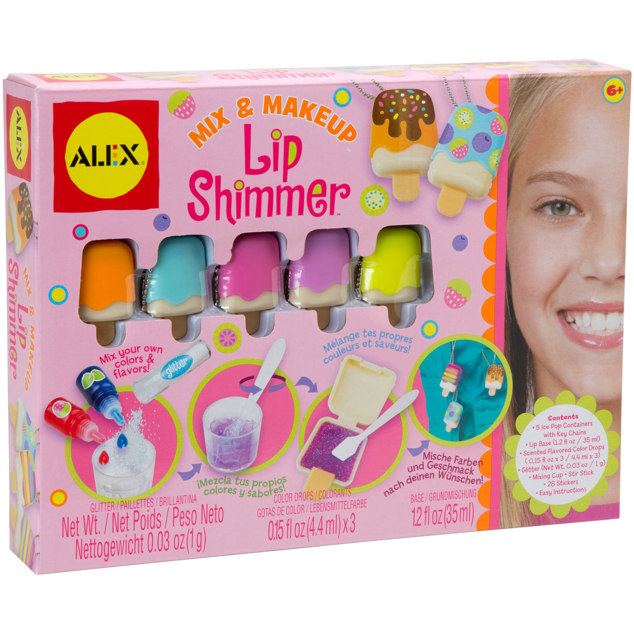 Alex Toys Mix & Make Up Lip Shimmer Kit - 396571