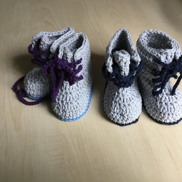 Baby Boot & Hat Set N 271