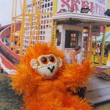 Ollie Orangutan Toy Knitting Pattern