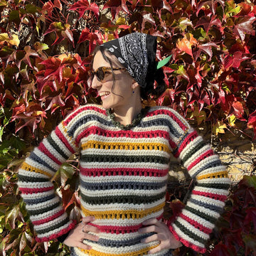 Color Shuffle Sweater