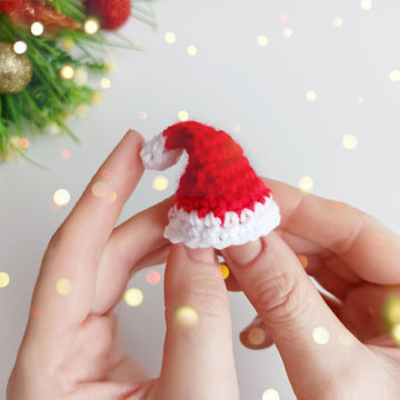 Mini Christmas Hat, Santa hat ornament