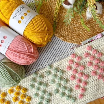Bobbles Up Blanket